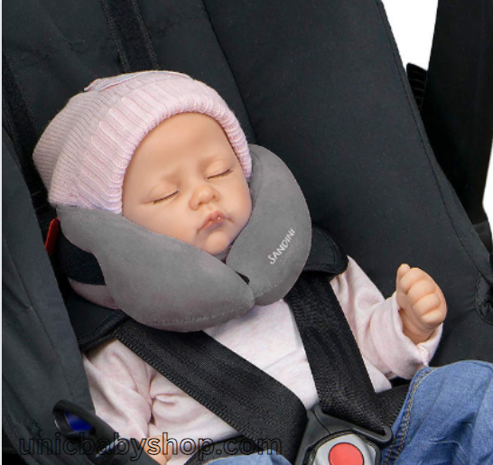 baby's head falling forward in a car seat